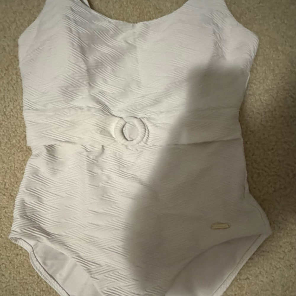 White One Piece Sunseeker Swimsuit